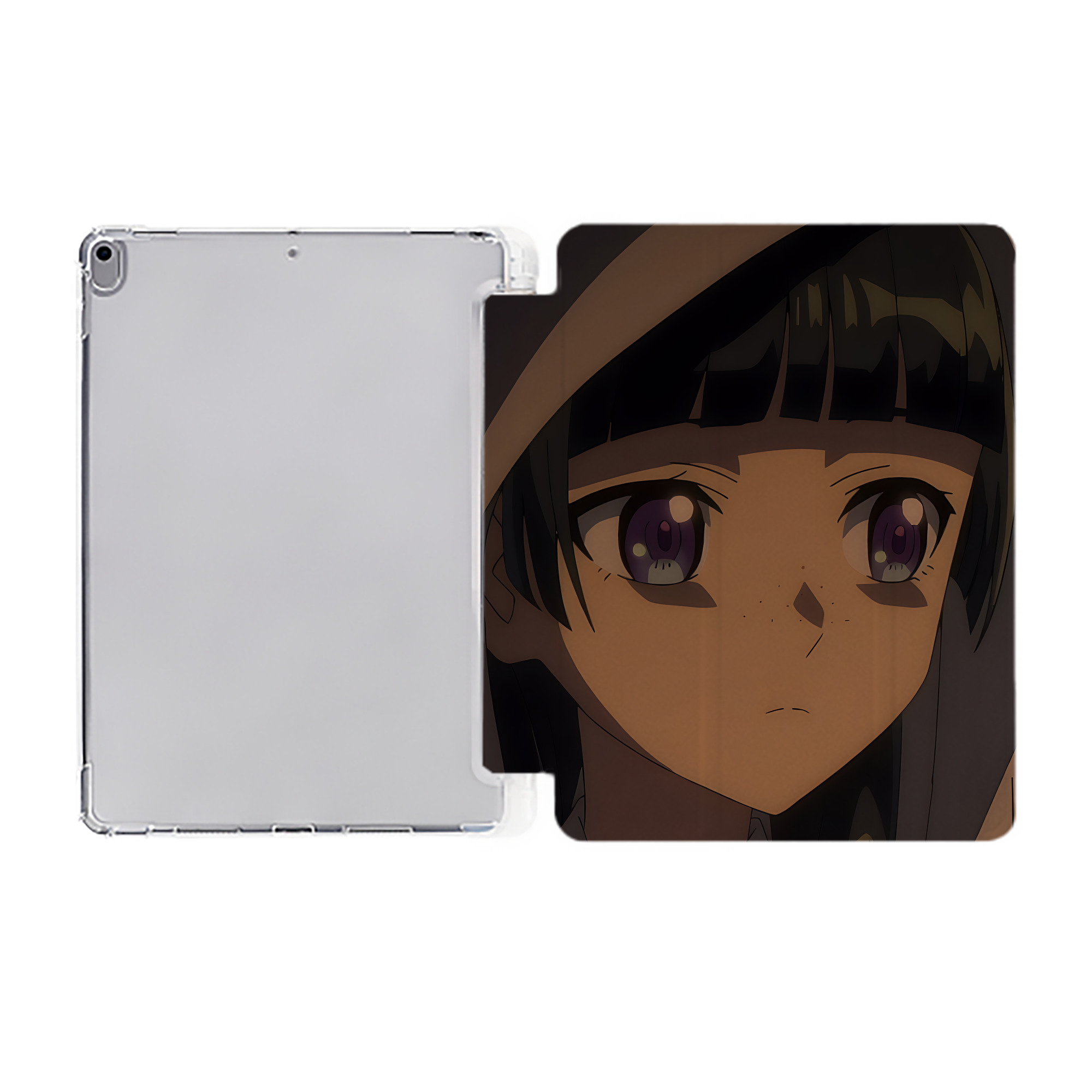 （画像用） 薬屋のひとりごと The Apothecary Diaries IPad ケース ペン収納付き 三つ折りスタンド PUレザー×シリコン 対応機種9.5/10.5/10.9インチ